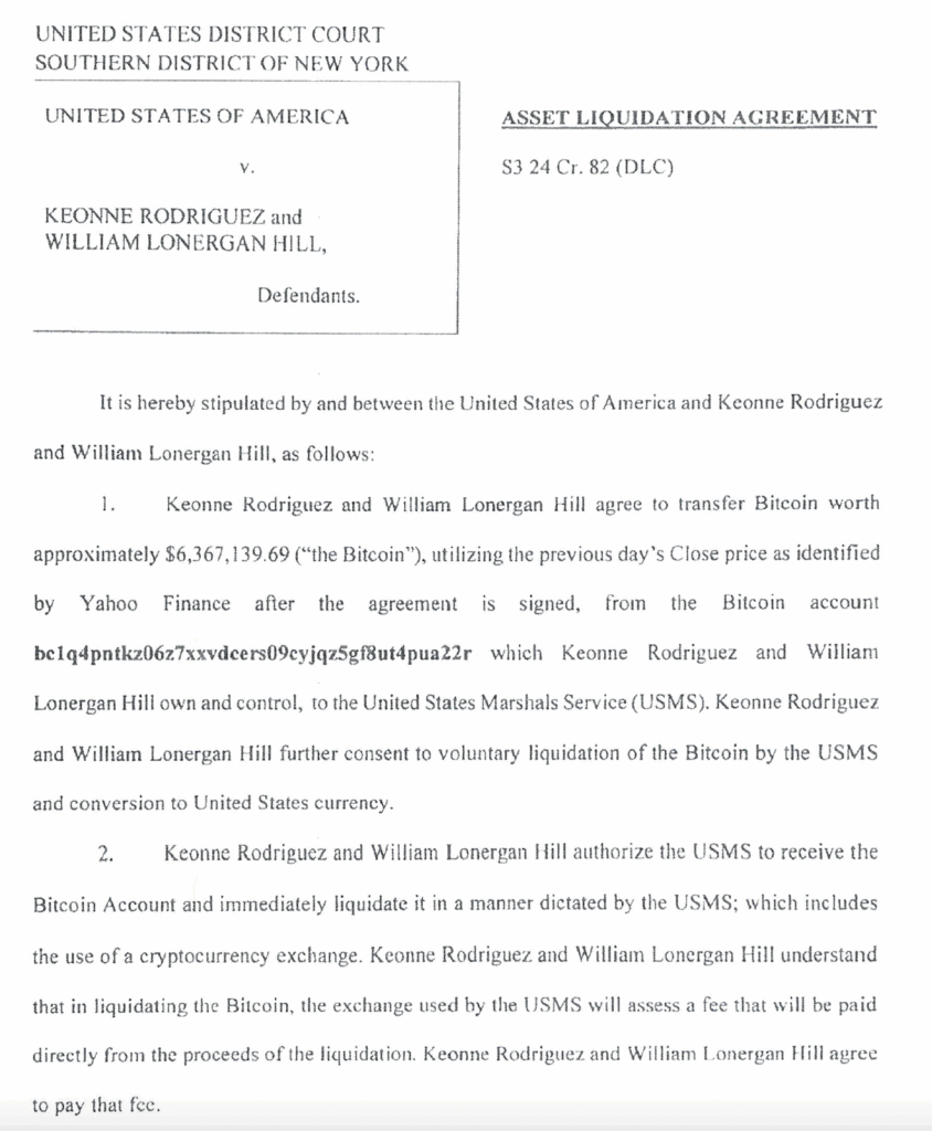 Did DOJ Prosecutors Violate Trump’s Executive Order by Selling the Forfeited Samourai Wallet Bitcoin?