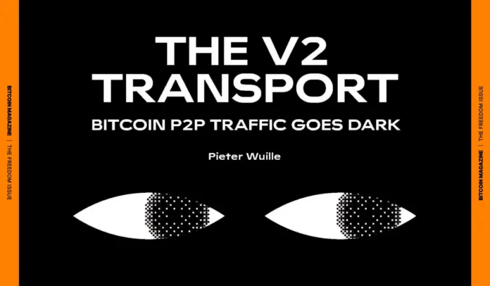 The v2 Transport: Bitcoin P2P Traffic Goes Dark