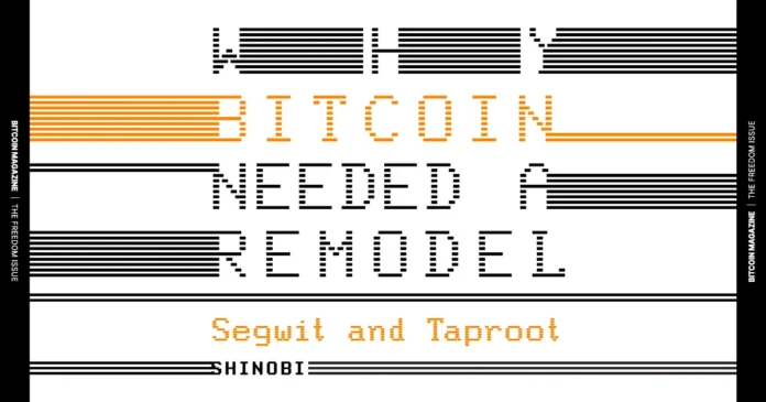 The Core Issue: Why Bitcoin Needed A Remodel With Segwit and Taproot
