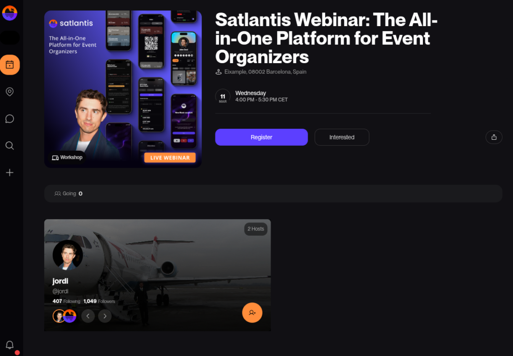 Satlantis Emerges as Bitcoin-Native Alternative to Luma for Real-World Events 5 Satlantis Emerges as Bitcoin-Native Alternative to Luma for Real-World Events