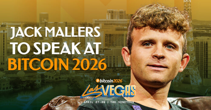 Jack Mallers to Speak at Bitcoin 2026