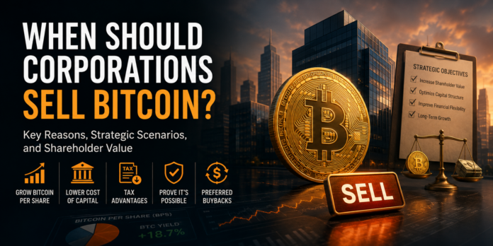 5 reasons corporations sell bitcoin