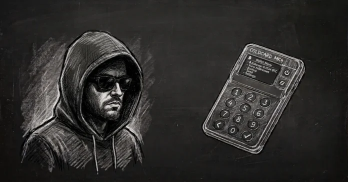 Hunting Down the Coldcard Hacker. Wave 1 Thief May Be Known to FBI