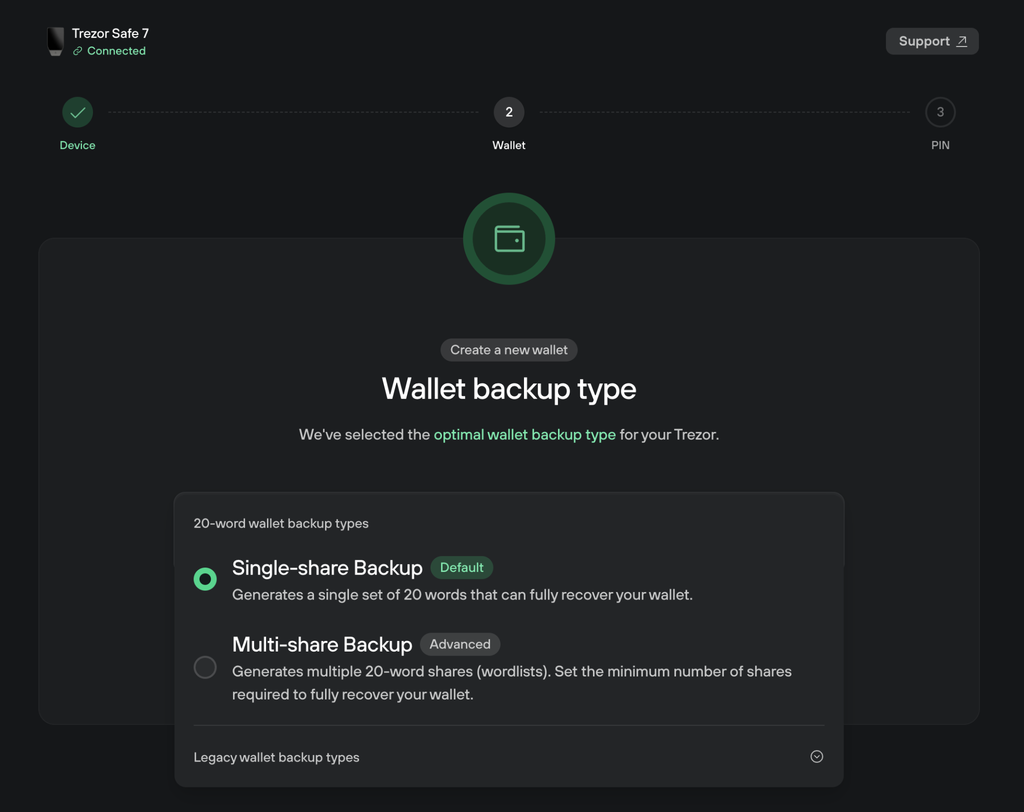 Trezor Safe 7 Review: The FOSS Self Custody Hardware Wallet 5 Trezor Safe 7 Review: The FOSS Self Custody Hardware Wallet