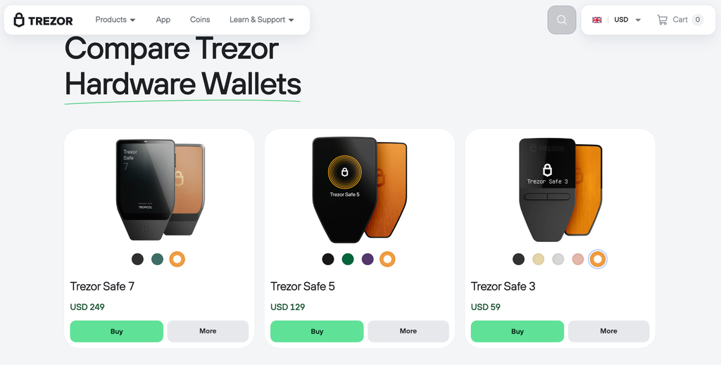 Trezor Safe 7 Review: The FOSS Self Custody Hardware Wallet 4 Trezor Safe 7 Review: The FOSS Self Custody Hardware Wallet